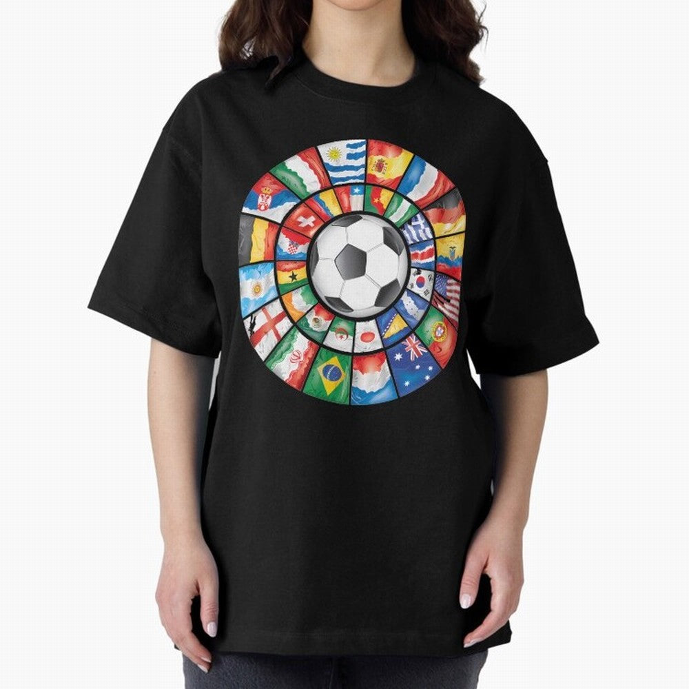 International Football Classic T-Shirt Embrace FIFA World Cup 2026 Group Stage Built around Messi, Neymar and Mbappe, Portugal Energy, Stadium Memories, Football Loyalty, International Chants and Championship Tradition; Perfect for Fans,