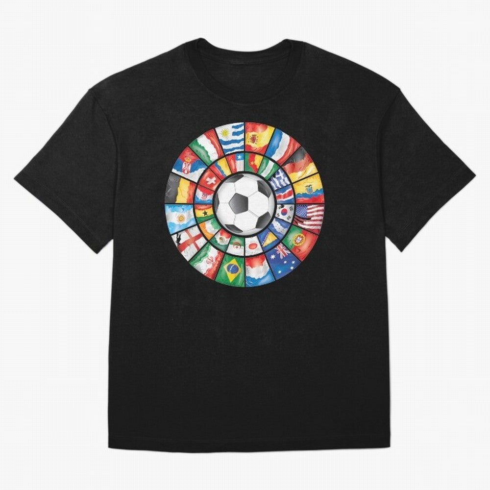 International Football Classic T-Shirt Embrace FIFA World Cup 2026 Group Stage Built around Messi, Neymar and Mbappe, Portugal Energy, Stadium Memories, Football Loyalty, International Chants and Championship Tradition; Perfect for Fans,