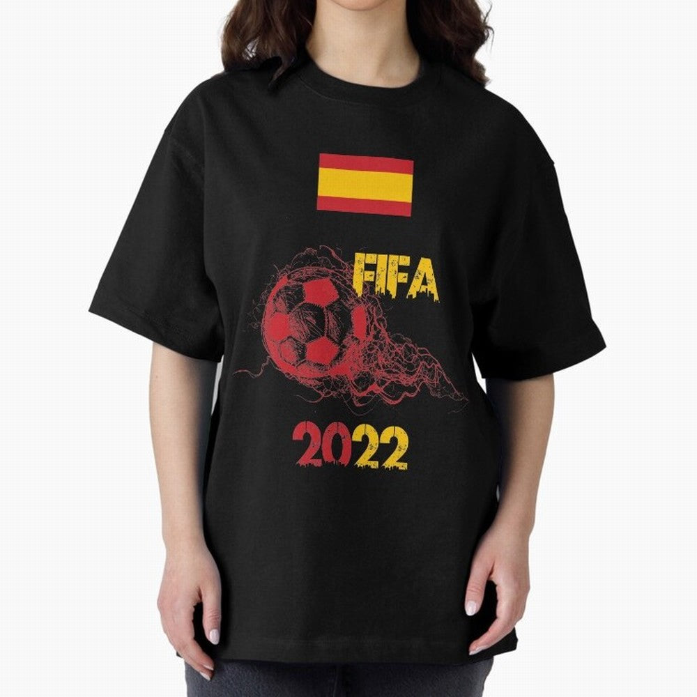 World Cup Qatar 2022 Ispanya Classic T-Shirt Carry the Colors and Pride of FIFA World Cup 2026 Group Stage Spirit, Inspired by Portugal, Messi, CR7 and Mbappe, Classic Soccer Heritage, Championship Pressure, Fan Loyalty and International Pride;