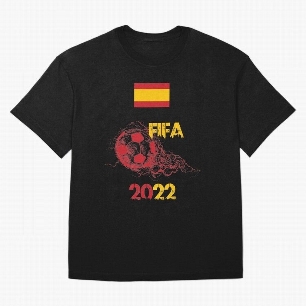 World Cup Qatar 2022 Ispanya Classic T-Shirt Carry the Colors and Pride of FIFA World Cup 2026 Group Stage Spirit, Inspired by Portugal, Messi, CR7 and Mbappe, Classic Soccer Heritage, Championship Pressure, Fan Loyalty and International Pride;