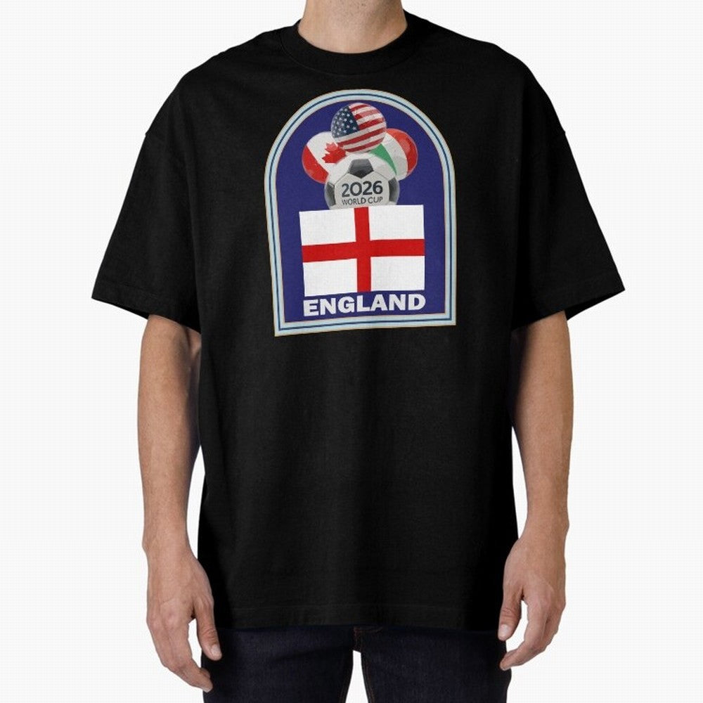England 2026 Soccer T-shirt Classic T-Shirt Enjoy Match Day Hype around FIFA World Cup 2026 USA Canada Mexico, CR7 and Messi, France and Portugal, Tournament Hype, Historic Matchups, Family Viewing Parties and Global Sports Pride; Great for Watch