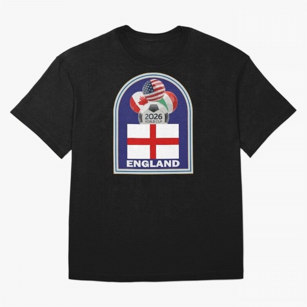 England 2026 Soccer T-shirt Classic T-Shirt Enjoy Match Day Hype around FIFA World Cup 2026 USA Canada Mexico, CR7 and Messi, France and Portugal, Tournament Hype, Historic Matchups, Family Viewing Parties and Global Sports Pride; Great for Watch