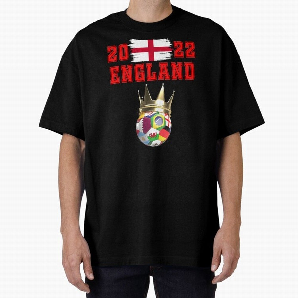 England soccer world cup jersey 2022 football Classic T-Shirt Enjoy FIFA World Cup 2026 USA Canada Mexico Filled with Neymar, Haaland and Cristiano Ronaldo, Argentina and Brazil Energy, Fan Favorite Moments, National Team Passion, Big Match Drama