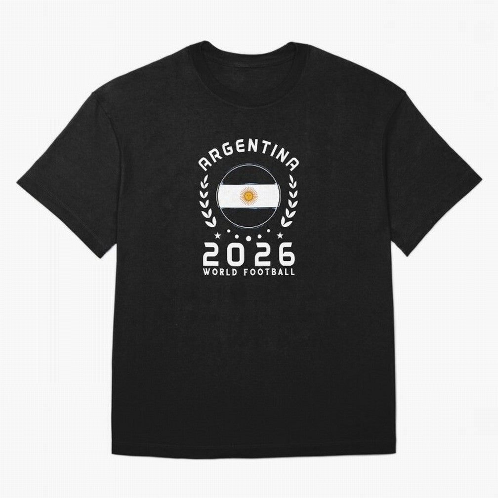 World Cup 2026 Argentina Football Fan Argentine Supporter T-Shirt_85614595 Classic T-Shirt Stand Out with Spirit from Global Football Passion for FIFA World Cup 2026 USA Canada Mexico, Centered on Messi, CR7 and Mbappe, Netherlands, Classic Soccer