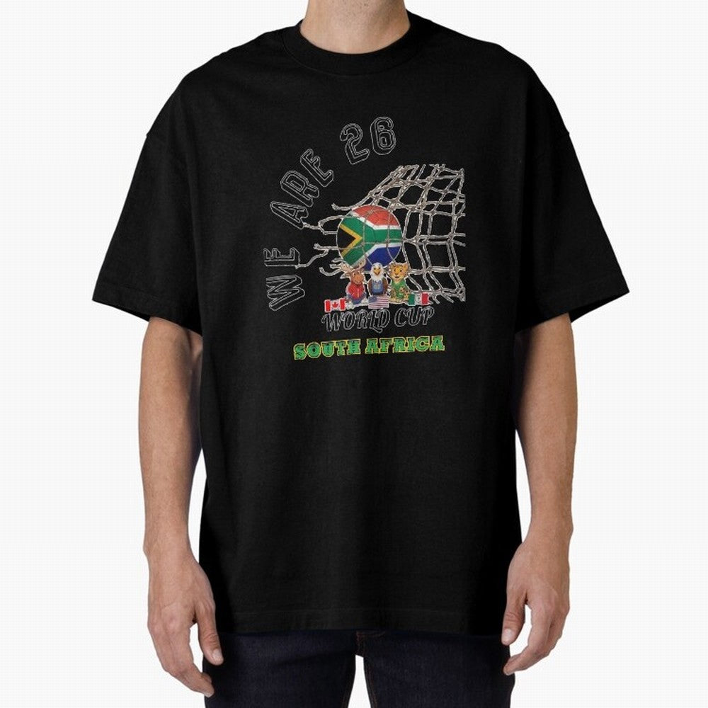 World cup 26 - South Africa Classic T-Shirt Relive Legendary Nights from the FIFA World Cup 2026 Group Stage Journey through Cristiano Ronaldo Highlights, France and Portugal Pride, Tournament Hype, Historic Matchups, Family Viewing Parties and