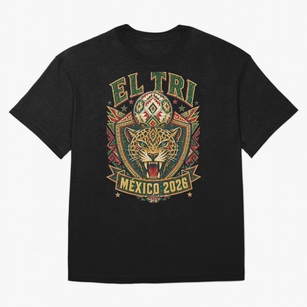El Tri M¨¦xico 2026 World Cup Soccer T-Shirt Classic T-Shirt Relive the FIFA World Cup 2026 Journey through Haaland and Mbappe Highlights, Argentina Pride, Worldwide Fan Energy, Dramatic Goals, Stadium Lights and Championship Celebrations; Perfect