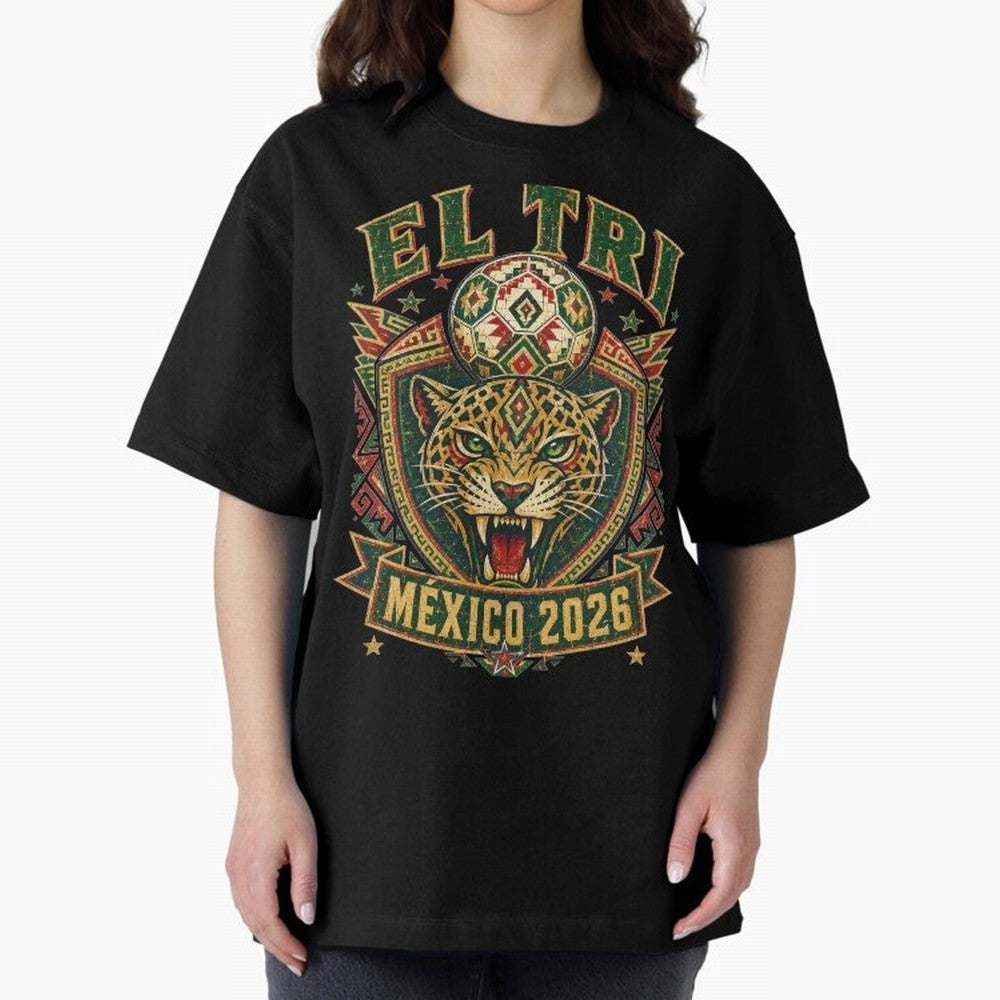 El Tri M¨¦xico 2026 World Cup Soccer T-Shirt Classic T-Shirt Relive the FIFA World Cup 2026 Journey through Haaland and Mbappe Highlights, Argentina Pride, Worldwide Fan Energy, Dramatic Goals, Stadium Lights and Championship Celebrations; Perfect