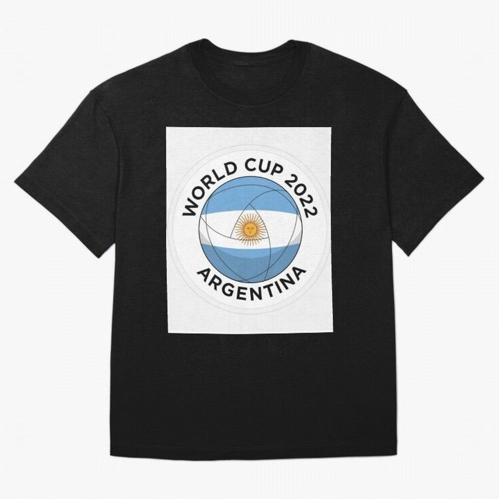 Argentina World Cup Soccer Football 2022 - Qatar World Cup Classic T-Shirt Upgrade FIFA World Cup 2026 USA Canada Mexico Driven by Cristiano Ronaldo, Haaland and CR7, Netherlands Energy, Football History, Final Match Energy, Crowd Noise and Once in