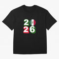 Mexico 2026 Soccer Ball Classic T-Shirt Show Match Day Excitement for FIFA World Cup 2026 Group Stage Spirit, Made for France and Portugal, Messi, Stadium Chants, National Pride, Trophy Dreams and Unforgettable Football Memories; Ideal for Football