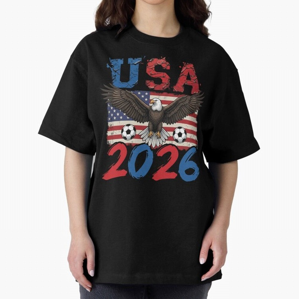 USA world cup 2026 soccer fan Classic T-Shirt Celebrate Soccer Greatness during Match Day Hype around FIFA World Cup 2026, CR7 and Messi, Portugal, Spain and Germany, Vintage Soccer Flavor, Modern Football Stars, National Flags and Final Night