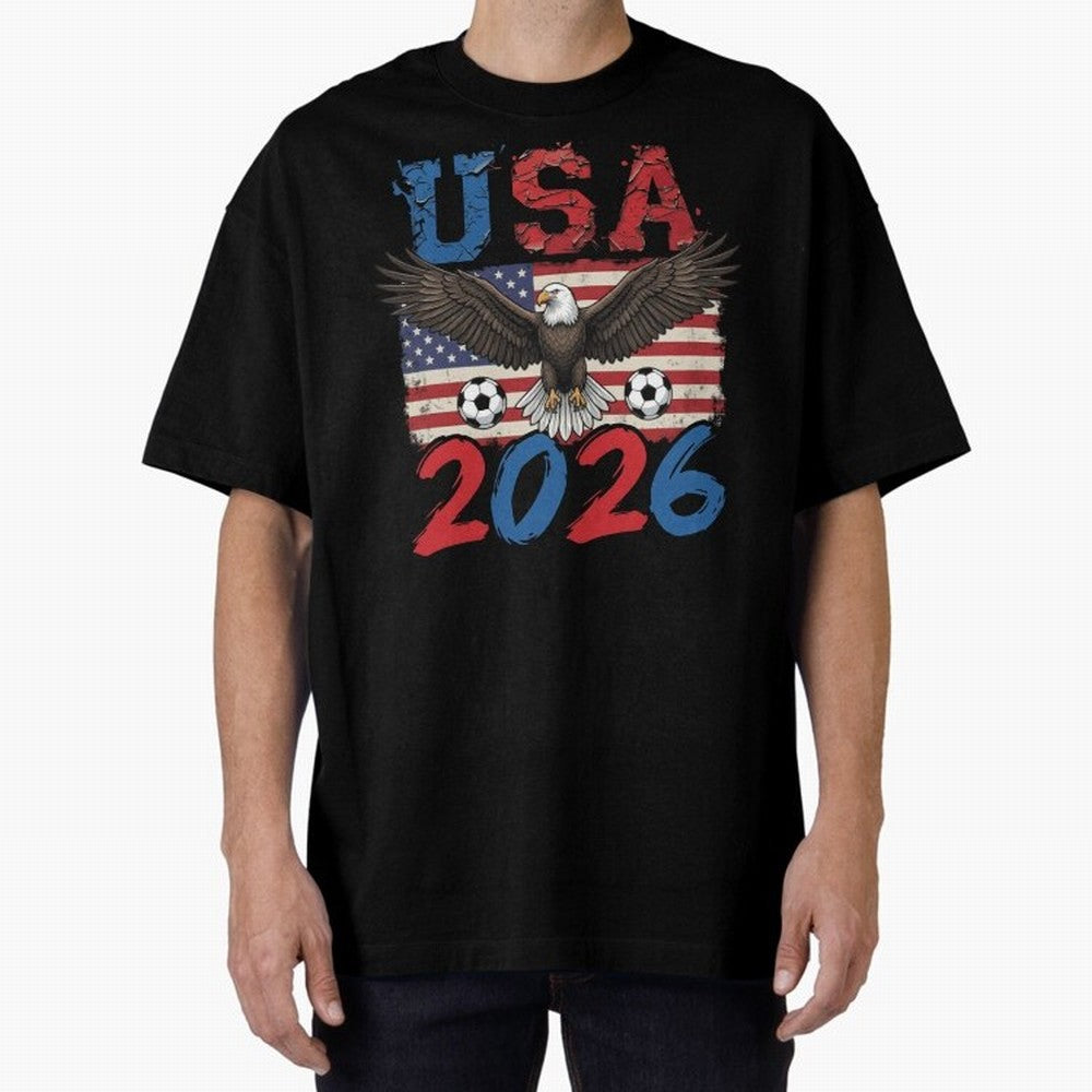 USA world cup 2026 soccer fan Classic T-Shirt Celebrate Soccer Greatness during Match Day Hype around FIFA World Cup 2026, CR7 and Messi, Portugal, Spain and Germany, Vintage Soccer Flavor, Modern Football Stars, National Flags and Final Night