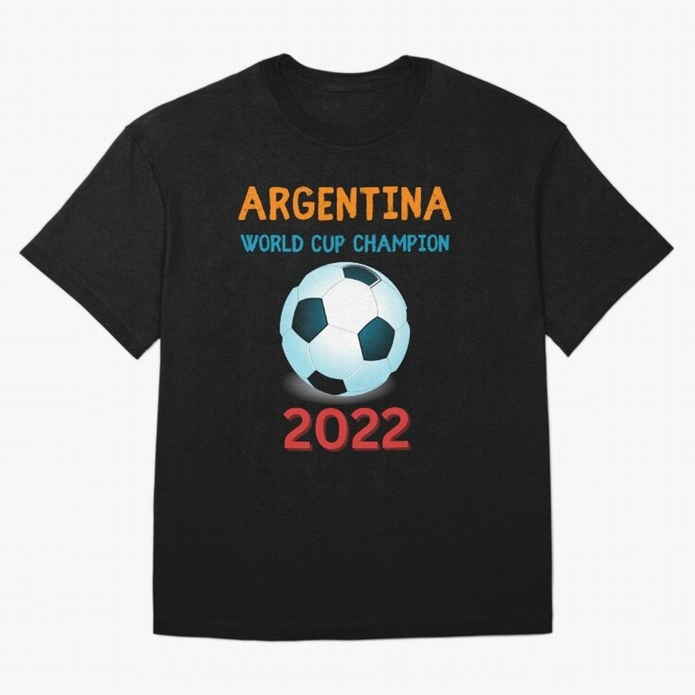 Argentina, 2022 World Cup Champion Classic T-Shirt Bring Champion Energy into Global Football Passion for FIFA World Cup 2026 USA Canada Mexico, with Neymar, Haaland and Cristiano Ronaldo, England and Germany, Stadium Chants, National Pride, Trophy