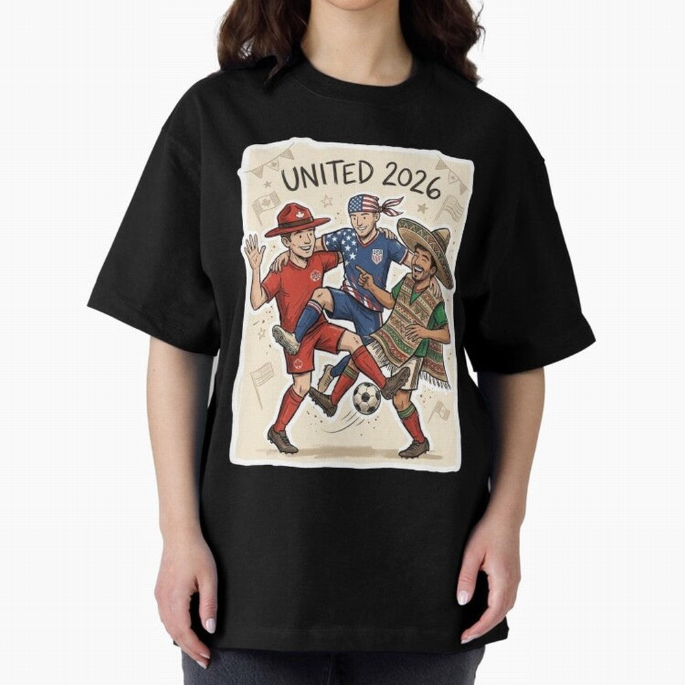 USA Canada Mexico Football Fans Classic T-Shirt Relive FIFA World Cup 2026 for Fans of Cristiano Ronaldo, Haaland and CR7 and Argentina, Bringing Game Day Rituals, Football Legends, Country Pride and the Road to the Final; Perfect for Supporters