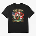 Road to 2026 Soccer Tournament - USA Mexico Canada Flags Classic T-Shirt Show Your Love for FIFA World Cup 2026 Group Stage Spirit, with Netherlands, Mbappe and Neymar, Goal Celebration Energy, Supporter Heritage, Football Icons and Worldwide