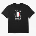 World Cup 2026 Italy Football Fan Italian Supporter T-Shirt_88563599 Classic T-Shirt Back Your Heroes with Match Day Hype around FIFA World Cup 2026, Messi and Cristiano Ronaldo, England, France and Netherlands, Stadium Chants, National Pride,