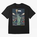 World Cup USA 2026 Classic T-Shirt Refresh Global Football Passion for FIFA World Cup 2026 USA Canada Mexico, with Cristiano Ronaldo, Brazil, Portugal and Argentina, Goal Celebration Energy, Supporter Heritage, Football Icons and Worldwide