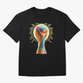Golden Illuminating Cup Classic T-Shirt Treasure FIFA World Cup 2026 Spirit, Made for England, Mbappe and Neymar, Champion Mindset, Group Stage Buzz, Knockout Tension and Passionate Fan Culture; Perfect for Supporters Who Want Bold Football Energy,