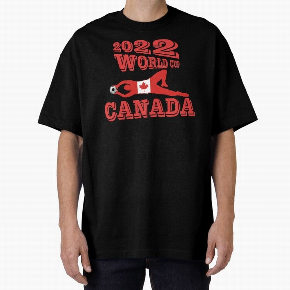 CANADA, Qatar World Cup 2022 Classic T-Shirt Bring Home Global Football Passion for FIFA World Cup 2026 Group Stage, Built around Messi and Cristiano Ronaldo, Portugal, Football Festival Excitement, Trophy Ambitions, Country Rivalries and Star