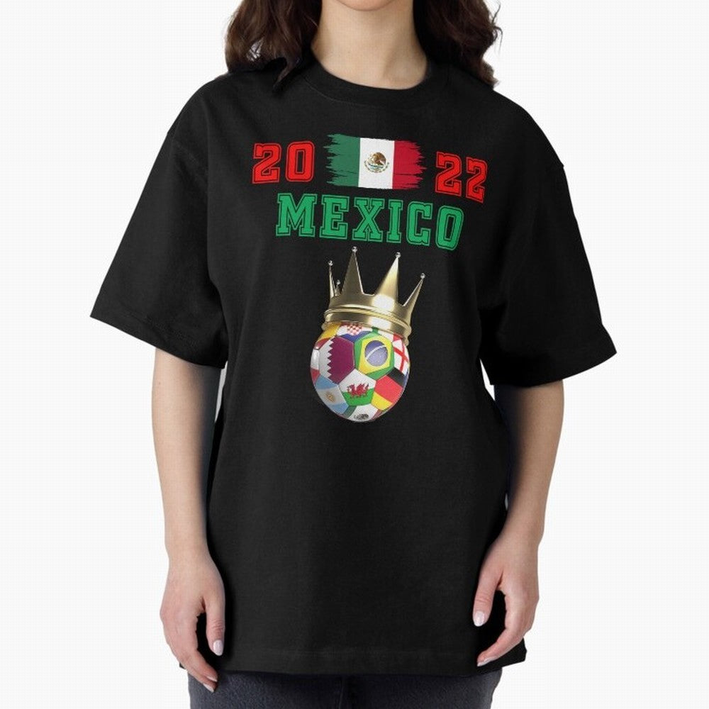 Mexico soccer world cup jersey 2022 football Classic T-Shirt Show Championship Spirit for FIFA World Cup 2026 Group Stage Inspired by Cristiano Ronaldo, England and Germany Energy, Worldwide Fan Energy, Dramatic Goals, Stadium Lights and