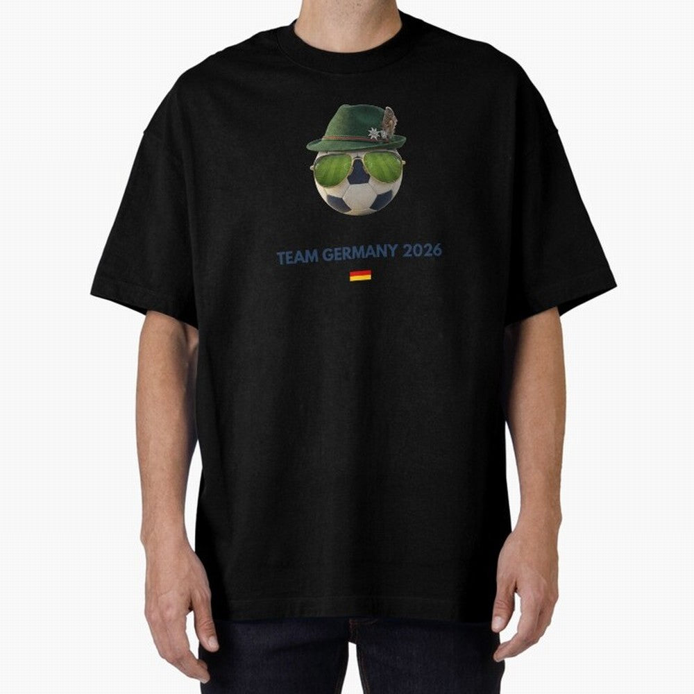 Football Fan Gear: Team Germany 2026 Classic T-Shirt Bring Stadium Energy to FIFA World Cup 2026 USA Canada Mexico for Fans of Neymar, Haaland and Cristiano Ronaldo and Portugal, Bringing Sports Nostalgia, International Competition, Famous Players