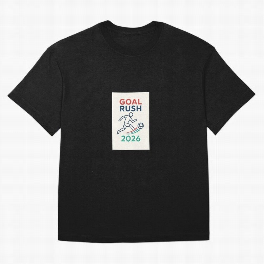 Goal Rush 2026 Classic T-Shirt Unlock the FIFA World Cup 2026 Group Stage Journey through Messi, CR7 and Mbappe Highlights, France and Portugal Pride, Game Day Rituals, Football Legends, Country Pride and the Road to the Final; Made for Die Hard