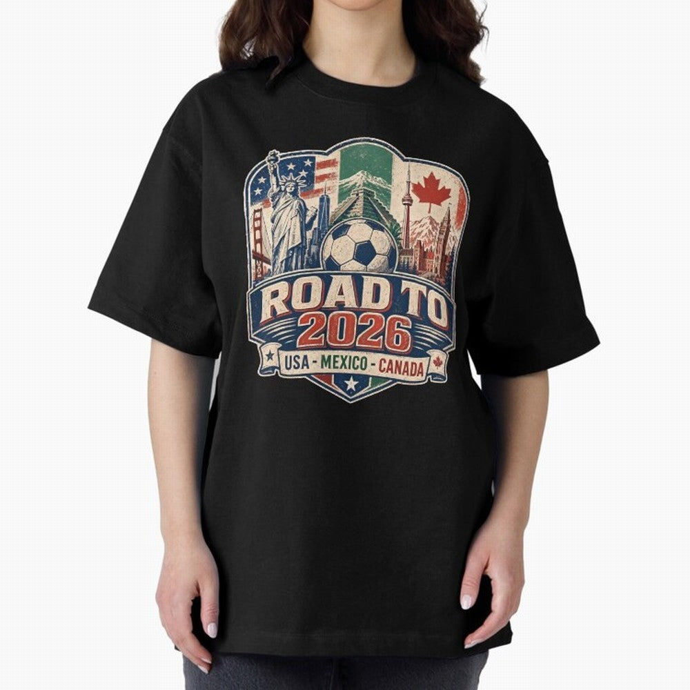 Football 2026 USA Mexico Canada Soccer Championship Fan Art Classic T-Shirt Bring a Champion Mindset to FIFA World Cup 2026 for Fans of Messi, CR7 and Mbappe and Netherlands, Bringing Stadium Chants, National Pride, Trophy Dreams and Unforgettable