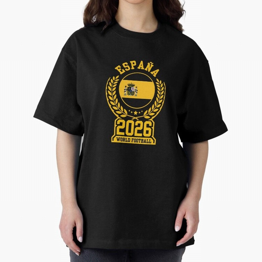 Spain World Football 2026 T-Shirt_87604013 Classic T-Shirt Unlock the FIFA World Cup 2026 Group Stage Journey through Haaland and Mbappe Highlights, England Pride, Football Passion, Legendary Performances, Festival Vibes and Supporter Community;