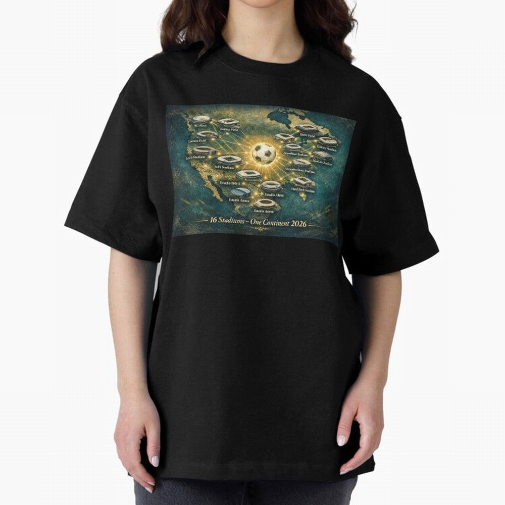 2026 Stadiums Across North America World Cup Classic T-Shirt Support FIFA World Cup 2026 for Fans of Haaland and Mbappe and Netherlands, Bringing Game Day Rituals, Football Legends, Country Pride and the Road to the Final; Perfect for Supporters