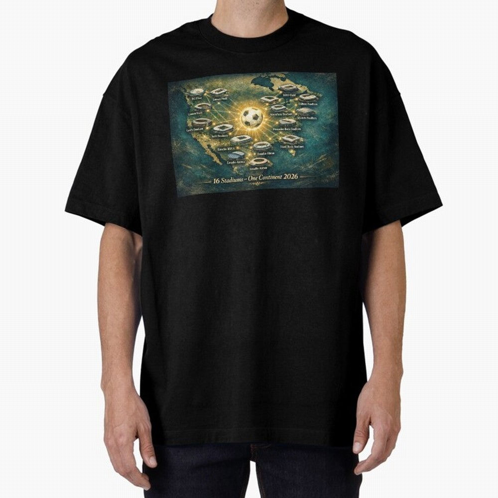 2026 Stadiums Across North America World Cup Classic T-Shirt Support FIFA World Cup 2026 for Fans of Haaland and Mbappe and Netherlands, Bringing Game Day Rituals, Football Legends, Country Pride and the Road to the Final; Perfect for Supporters