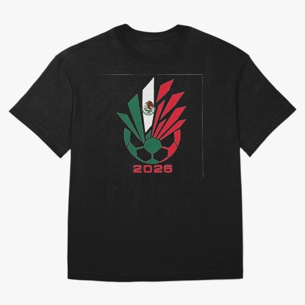 Mexican Soccer 2026 Flag Burst Emblem Classic T-Shirt Feel the Trophy Chase of Match Day Hype around FIFA World Cup 2026, Messi, CR7 and Mbappe, Argentina and Brazil, Match Day Excitement, Supporter Culture, Golden Goals and Global Football
