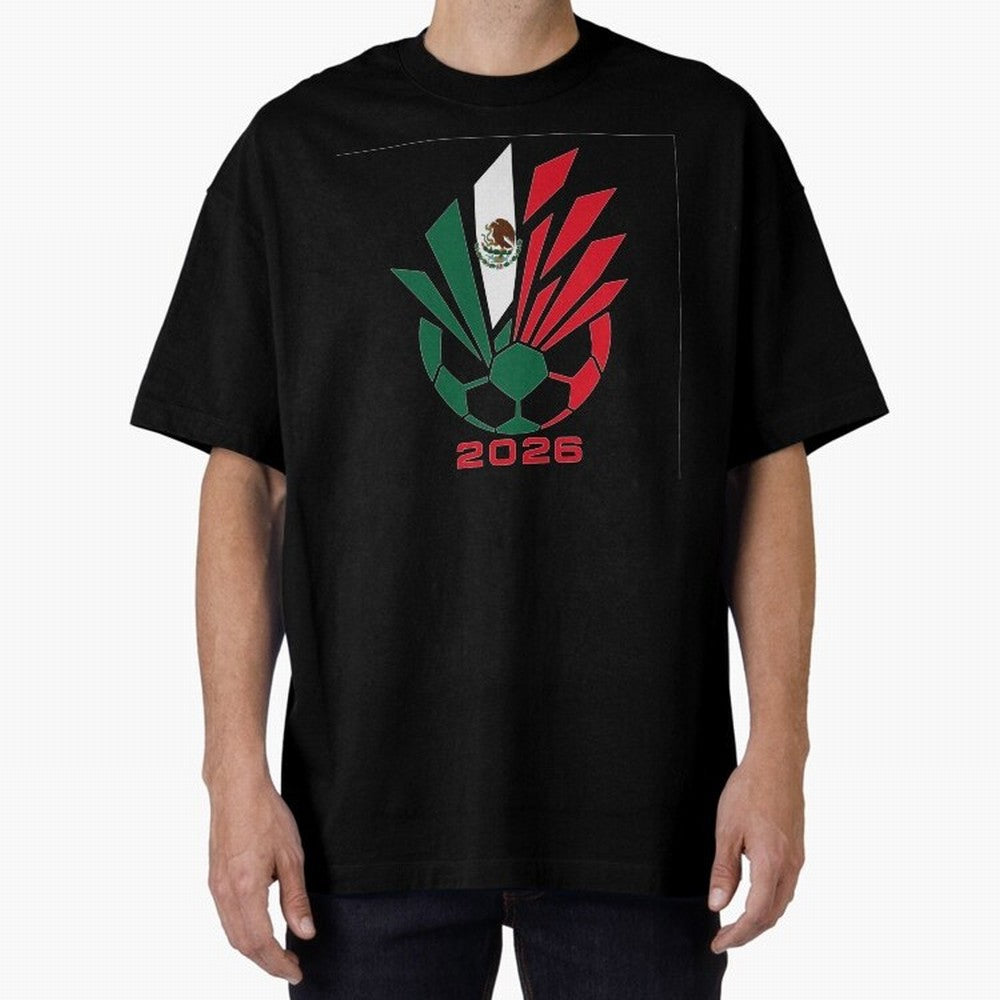 Mexican Soccer 2026 Flag Burst Emblem Classic T-Shirt Feel the Trophy Chase of Match Day Hype around FIFA World Cup 2026, Messi, CR7 and Mbappe, Argentina and Brazil, Match Day Excitement, Supporter Culture, Golden Goals and Global Football