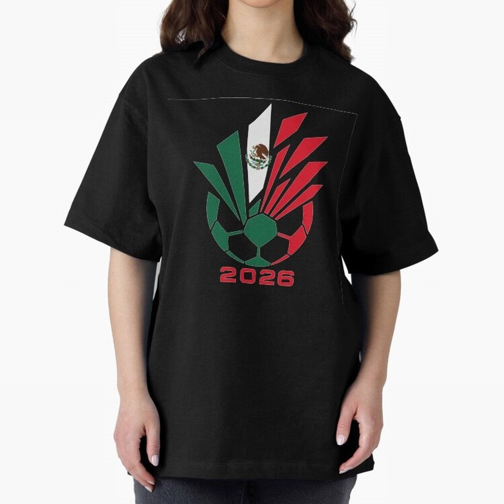 Mexican Soccer 2026 Flag Burst Emblem Classic T-Shirt Feel the Trophy Chase of Match Day Hype around FIFA World Cup 2026, Messi, CR7 and Mbappe, Argentina and Brazil, Match Day Excitement, Supporter Culture, Golden Goals and Global Football
