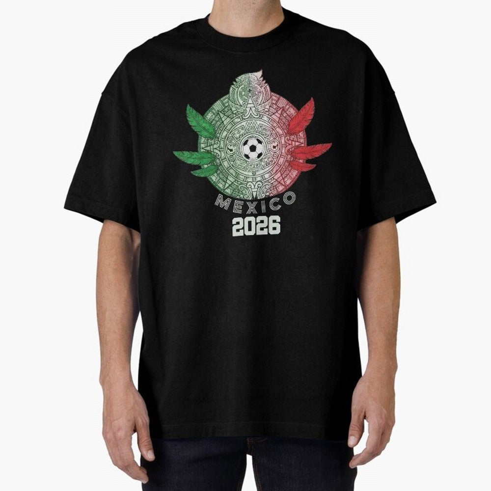 Mexico 2026 Aztec Sun Statement Classic T-Shirt Support FIFA World Cup 2026 Group Stage Spirit, with England, France and Netherlands, CR7 and Messi, Soccer Culture, Superstar Moments, National Team Dreams and Competitive Fire; Built for Supporters