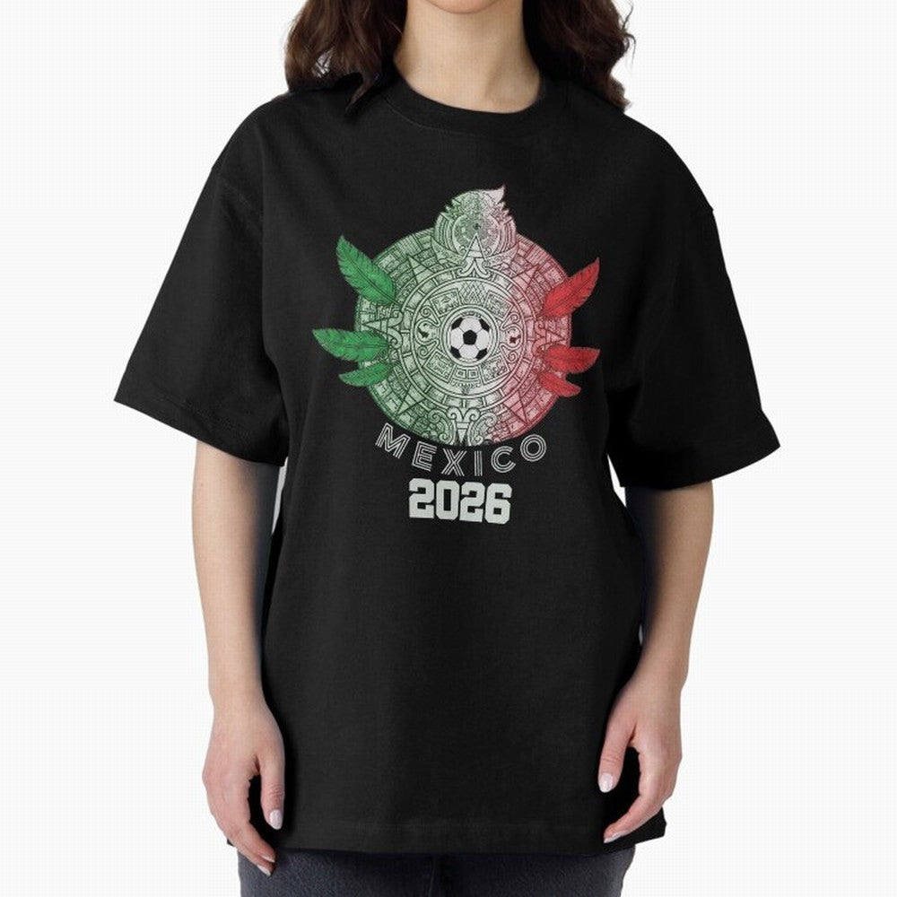 Mexico 2026 Aztec Sun Statement Classic T-Shirt Support FIFA World Cup 2026 Group Stage Spirit, with England, France and Netherlands, CR7 and Messi, Soccer Culture, Superstar Moments, National Team Dreams and Competitive Fire; Built for Supporters