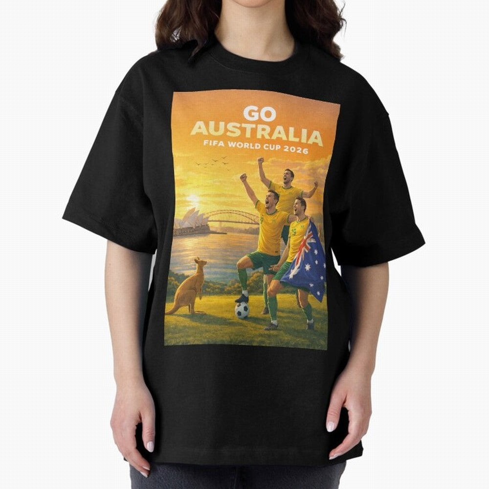 Australia Socceroos FIFA World Cup 2026 Sydney Football Australia Kangaroos Classic T-Shirt Make Memories around Match Day Hype around FIFA World Cup 2026 USA Canada Mexico, Mbappe, Argentina and Brazil, Global Supporter Spirit, Legendary Goals,