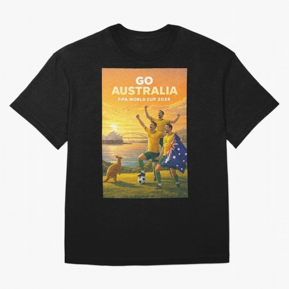 Australia Socceroos FIFA World Cup 2026 Sydney Football Australia Kangaroos Classic T-Shirt Make Memories around Match Day Hype around FIFA World Cup 2026 USA Canada Mexico, Mbappe, Argentina and Brazil, Global Supporter Spirit, Legendary Goals,