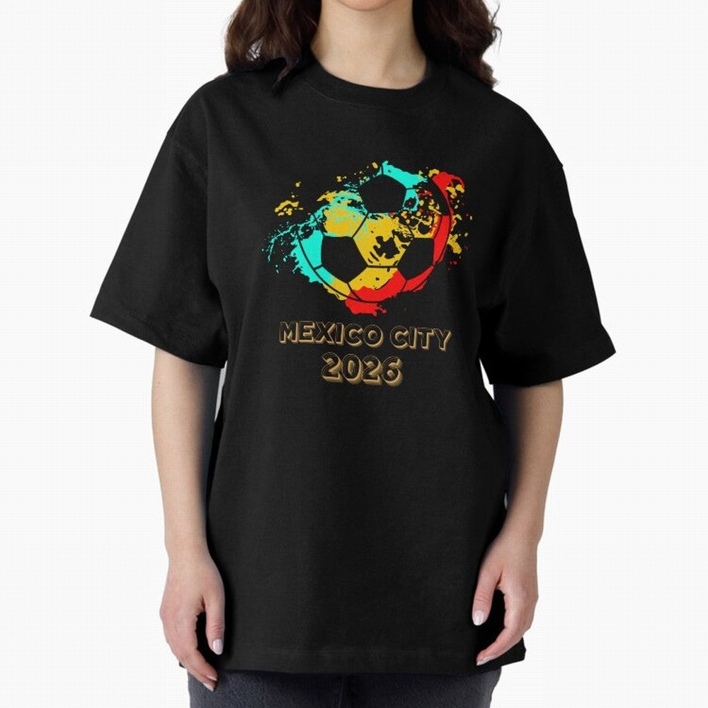 Mexico city soccer 2026 t-shirt Classic T-Shirt Celebrate Unforgettable Nights in FIFA World Cup 2026 for Fans of Neymar and Argentina, Bringing Worldwide Fan Energy, Dramatic Goals, Stadium Lights and Championship Celebrations; Created for Match