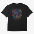 Football Fiesta 2026 USA Mexico Canada Soccer Art Classic T-Shirt Show Up for the Glory of Global Football Passion for FIFA World Cup 2026 USA Canada Mexico, Featuring CR7, Spain, Worldwide Fan Energy, Dramatic Goals, Stadium Lights and
