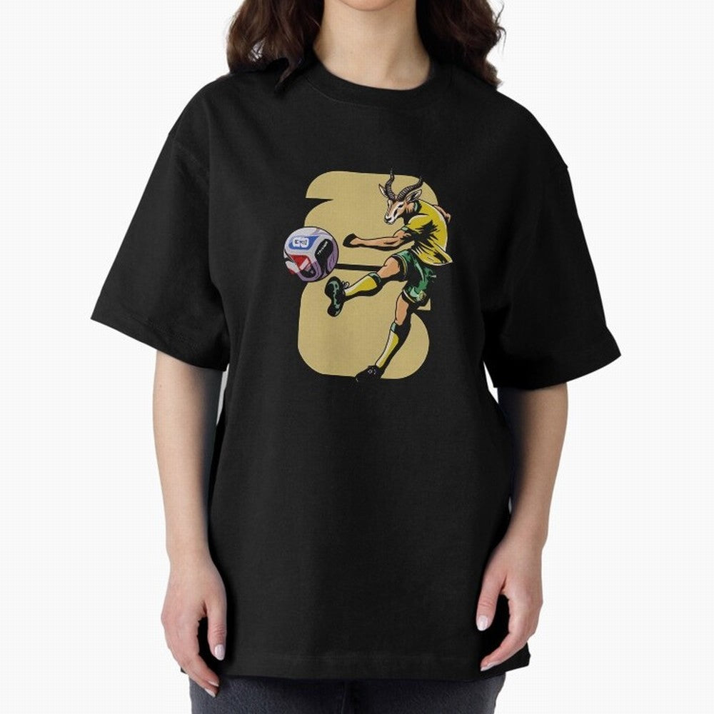 South Africa Springbok Soccer T-Shirt_91176937 Classic T-Shirt Build Global Football Passion for FIFA World Cup 2026 Group Stage, Centered on Haaland and Mbappe, England, Vintage Soccer Flavor, Modern Football Stars, National Flags and Final Night