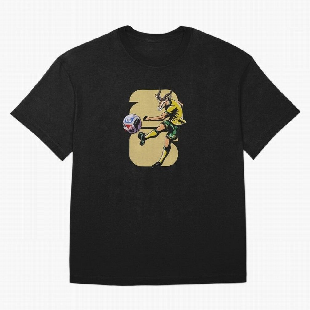 South Africa Springbok Soccer T-Shirt_91176937 Classic T-Shirt Build Global Football Passion for FIFA World Cup 2026 Group Stage, Centered on Haaland and Mbappe, England, Vintage Soccer Flavor, Modern Football Stars, National Flags and Final Night