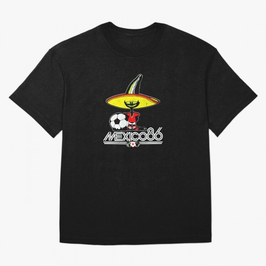 Mexico 86 World Cup Pique Retro Vintage T-Shirt_90751770 Classic T-Shirt Follow the Final Road of Match Day Hype around FIFA World Cup 2026 USA Canada Mexico, Messi and Cristiano Ronaldo, France, Worldwide Fan Energy, Dramatic Goals, Stadium Lights