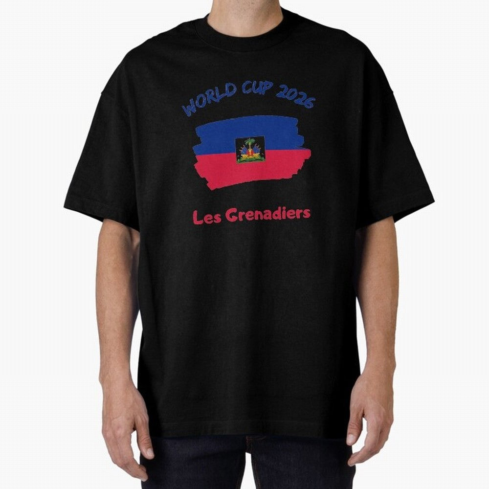 Haiti Football Fan Haitian Soccer Supporter National Team Pride Caribbean 2026 T-Shirt_90544900 Classic T-Shirt Unlock FIFA World Cup 2026 Driven by Messi, Neymar and Mbappe, Spain Energy, Worldwide Fan Energy, Dramatic Goals, Stadium Lights and