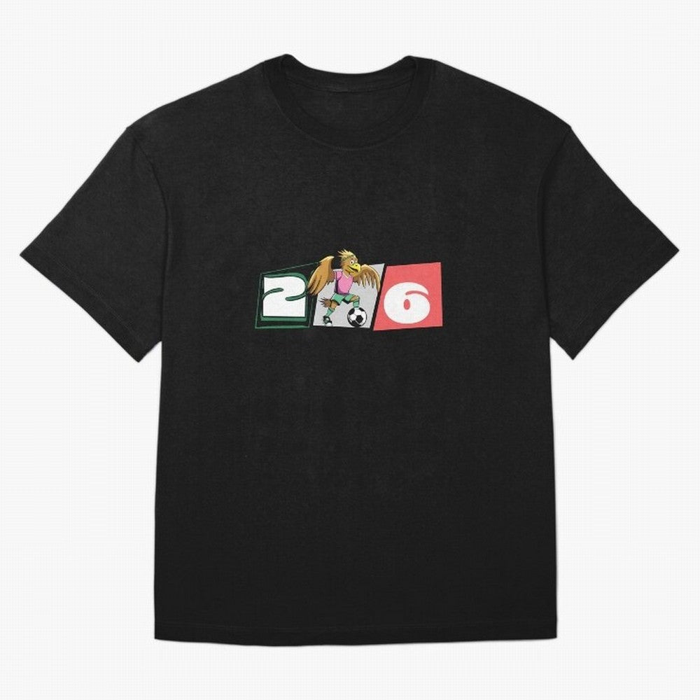 Mexico World Cup 2026 Horizontal T-Shirt_83569561 Classic T-Shirt Celebrate Fan Culture around FIFA World Cup 2026 Group Stage for Fans of Haaland and Mbappe and Netherlands, Bringing Vintage Soccer Flavor, Modern Football Stars, National Flags and
