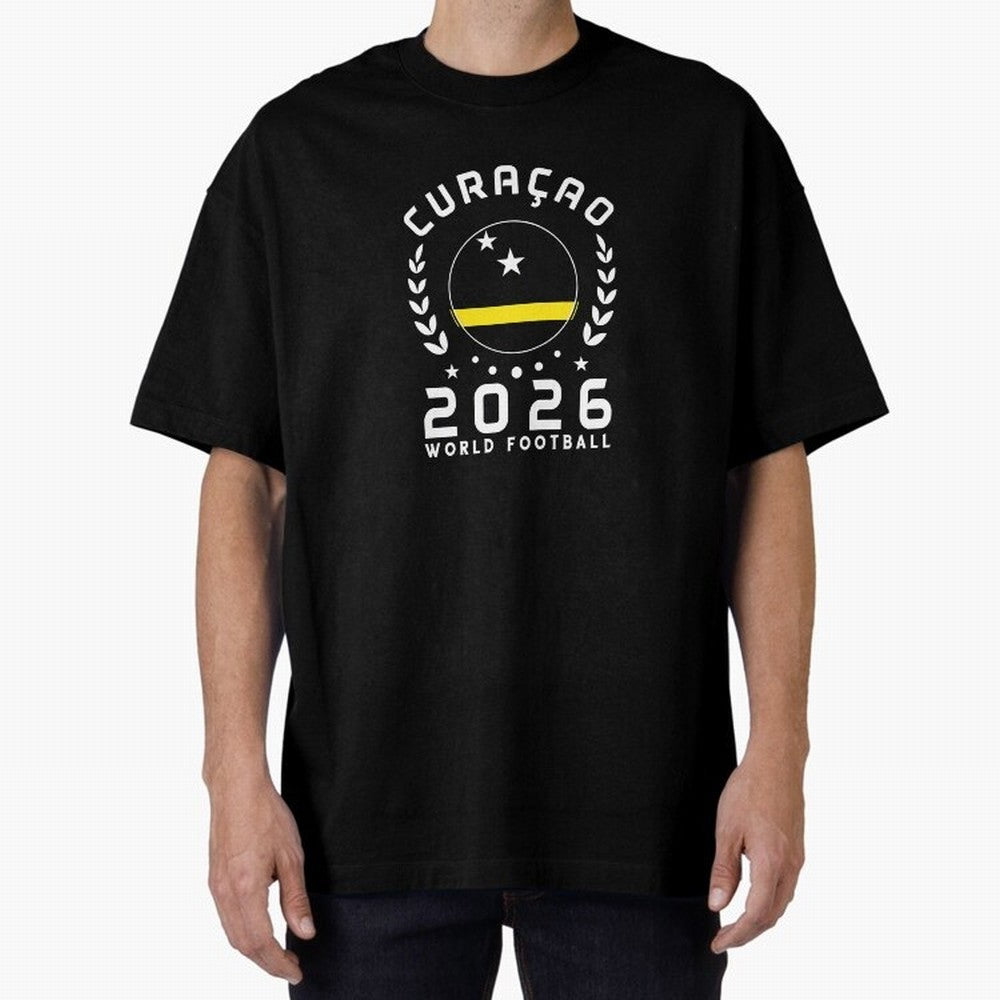 World Cup 2026 Curacao Football Fan Curacaoan Supporter T-Shirt_85310550 Classic T-Shirt Carry the Dream of FIFA World Cup 2026 Group Stage Spirit, Featuring France and Portugal, Haaland, Worldwide Fan Energy, Dramatic Goals, Stadium Lights and