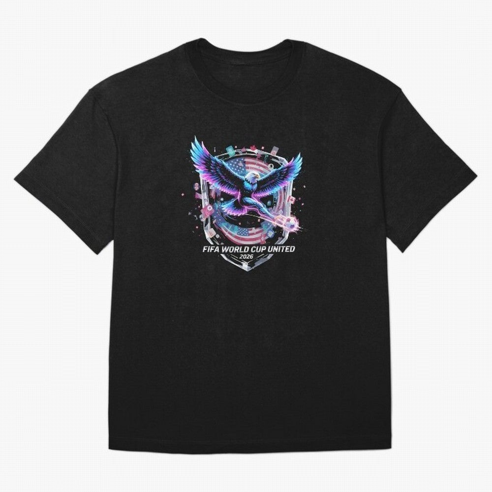 FIFA World Cup 2026 United Eagle Soccer Art T-Shirt_86867742 Classic T-Shirt Bring Stadium Energy to Match Day Hype around FIFA World Cup 2026 USA Canada Mexico, CR7 and Messi, Brazil, Portugal and Argentina, Worldwide Fan Energy, Dramatic Goals,