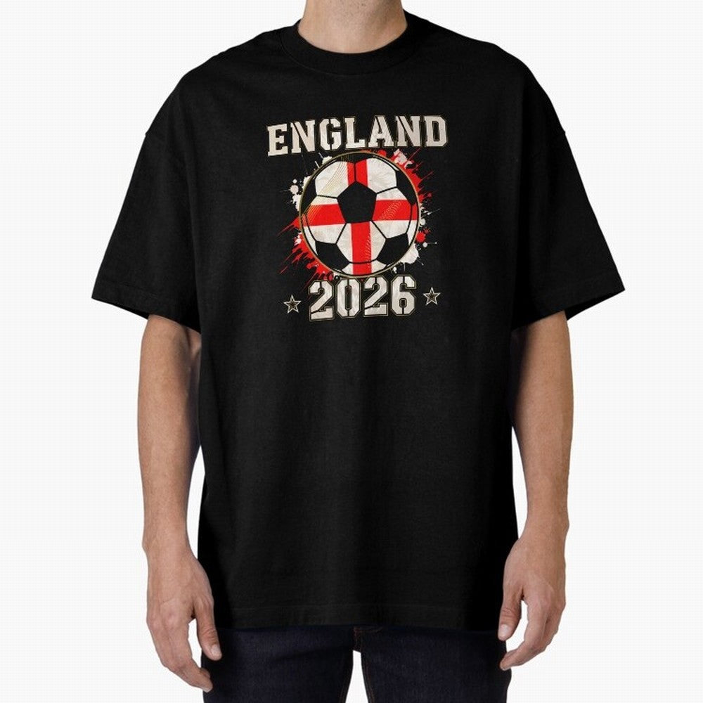 Front Print England Soccer World Cup 2026 - English Fan Gift T-Shirt_84562392 Classic T-Shirt Bring Legendary Rivalry Energy to FIFA World Cup 2026 for Fans of Messi and France and Portugal, Bringing Global Supporter Spirit, Legendary Goals,