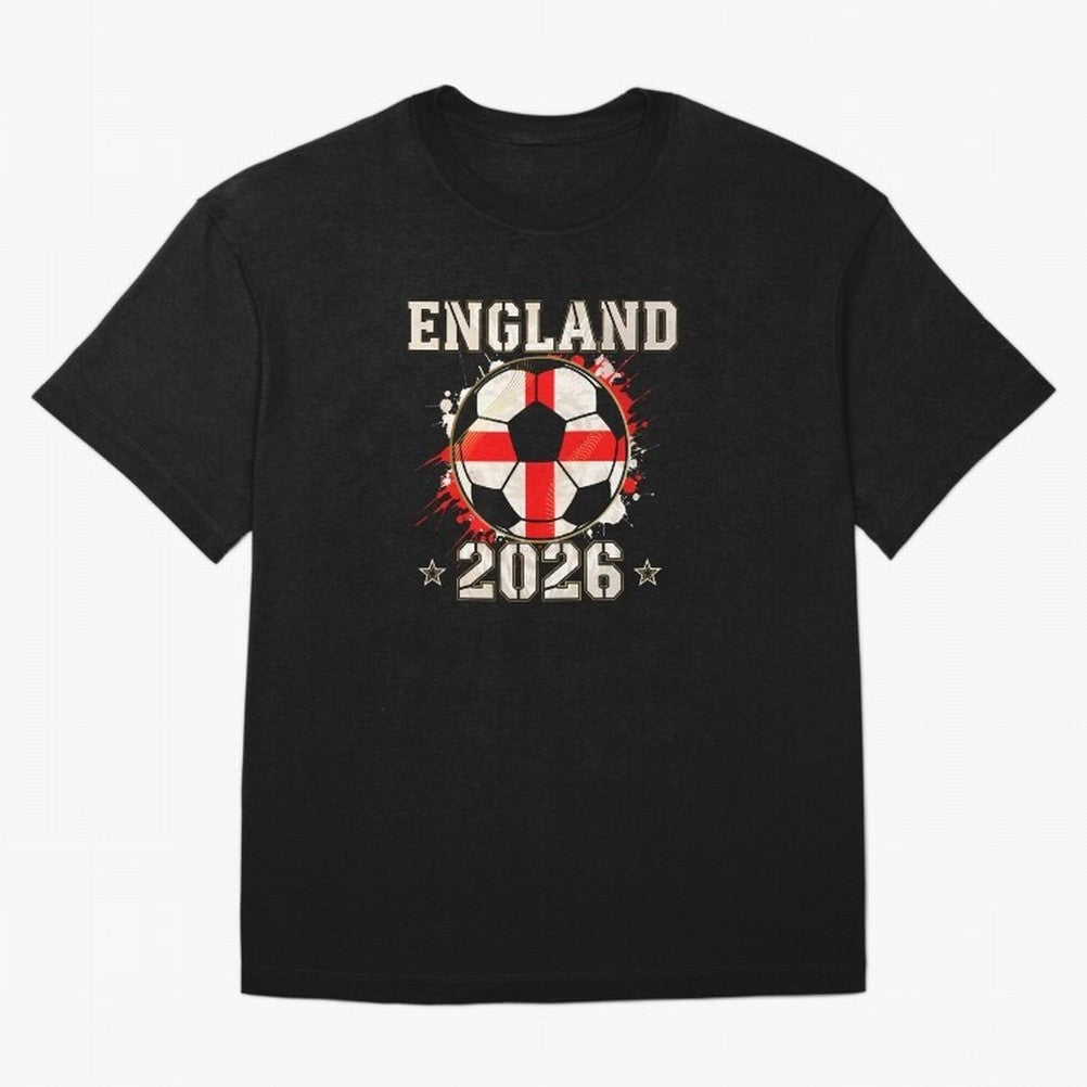 Front Print England Soccer World Cup 2026 - English Fan Gift T-Shirt_84562392 Classic T-Shirt Bring Legendary Rivalry Energy to FIFA World Cup 2026 for Fans of Messi and France and Portugal, Bringing Global Supporter Spirit, Legendary Goals,