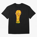 World Cup Trophy Classic T-Shirt Honor the Football Icons of FIFA World Cup 2026 Group Stage Spirit, Featuring Spain and Netherlands, Messi, Neymar and Mbappe, Football Passion, Legendary Performances, Festival Vibes and Supporter Community; Ideal