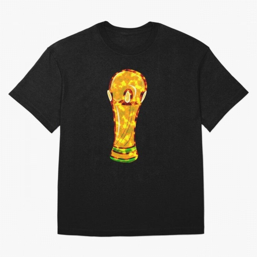 World Cup Trophy Classic T-Shirt Honor the Football Icons of FIFA World Cup 2026 Group Stage Spirit, Featuring Spain and Netherlands, Messi, Neymar and Mbappe, Football Passion, Legendary Performances, Festival Vibes and Supporter Community; Ideal