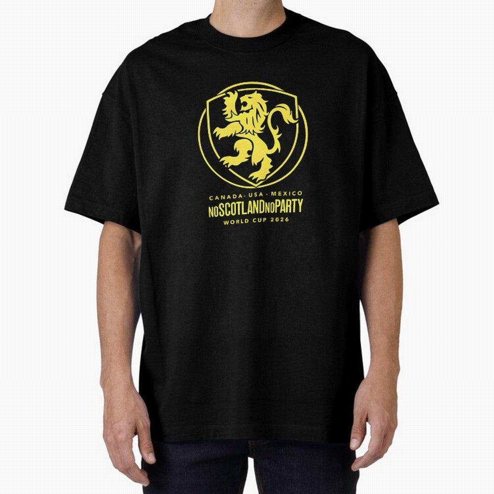 Scotland World Cup 2026 No Scotland No Party T-Shirt_83987455 Classic T-Shirt Embrace FIFA World Cup 2026 Group Stage Spirit, Filled with England, Cristiano Ronaldo, Football History, Final Match Energy, Crowd Noise and Once in a Lifetime Moments;